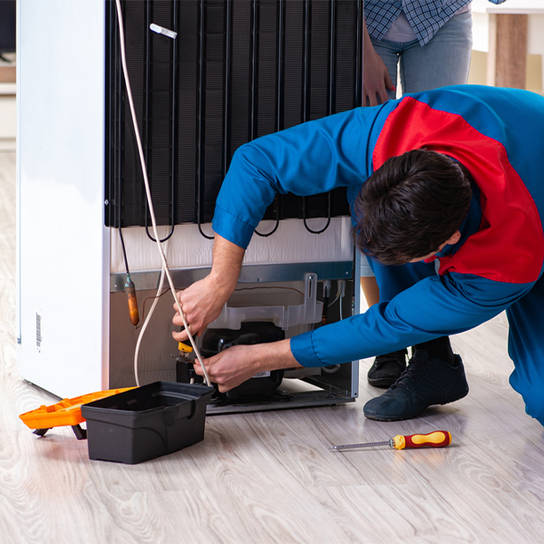 how much do you charge for refrigerator repair services in Hampton Manor New York